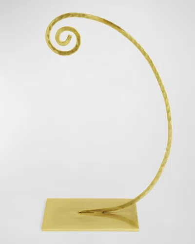 MICHAEL ARAM GOLD-TONE ORNAMENT STAND