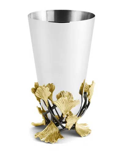 Michael Aram Golden Ginkgo Medium Vase