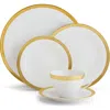 Michael Aram Goldsmith 5-piece Porcelain Place Setting In Gold