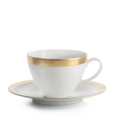 Michael Aram Goldsmith Saucer In White/gold