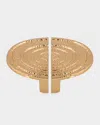 Michael Aram Gotham Half-round Pull Brass 2-piece Accent