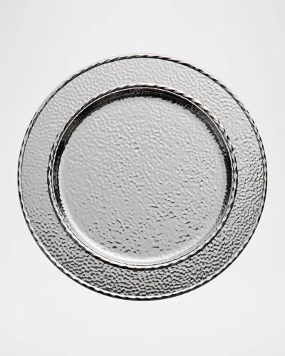Michael Aram Hammertone Nickel-plate Charger