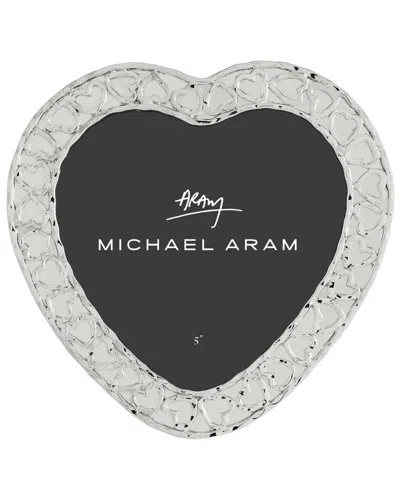Michael Aram Heart 5in Photo Frame In Silver