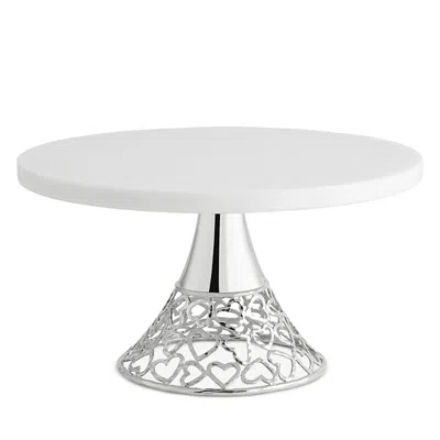 Michael Aram Heart Cake Stand In White