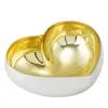 Michael Aram Heart Dish In Brass/nickel