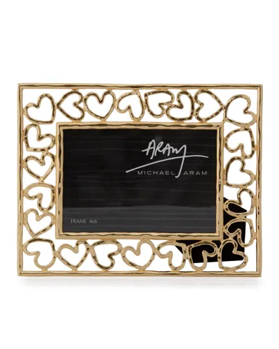 MICHAEL ARAM HEART PHOTO FRAME, 4" X 6",PROD217440034
