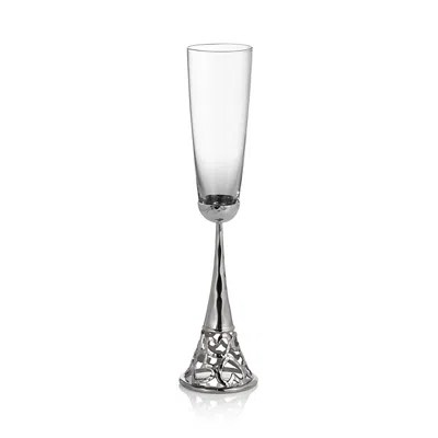 Michael Aram Heart Toasting Flutes, Set Of 2 In Gray