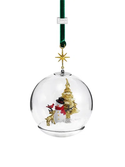 Michael Aram Holiday Snow Globe Ornament In Transparent