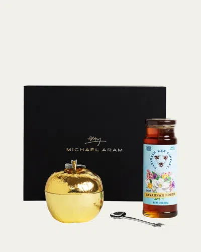 Michael Aram Honey Pot Gift Set In Gold