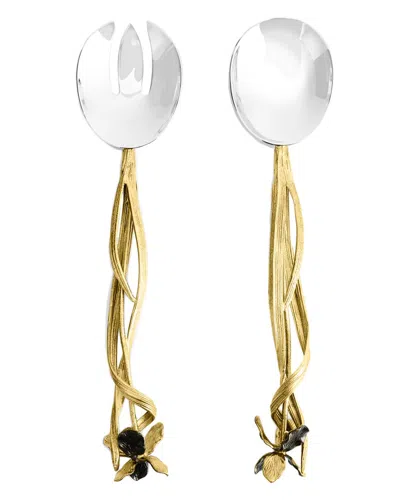 Michael Aram Iris Serving Set In Gold