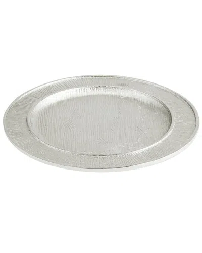 Michael Aram Ivy & Oak Charger In Silver