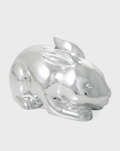 Michael Aram Kids' Bunny Coin Bank In Metallic