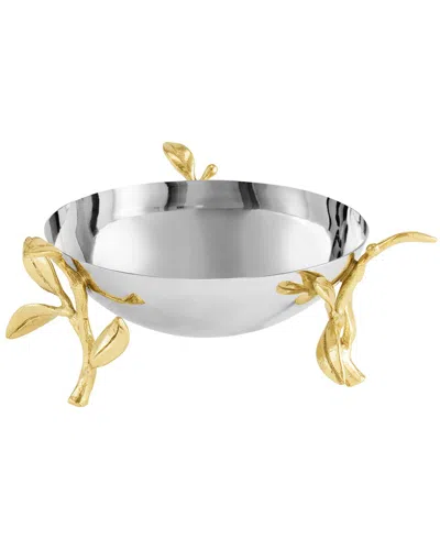 Michael Aram Laurel Nut Dish In Gold