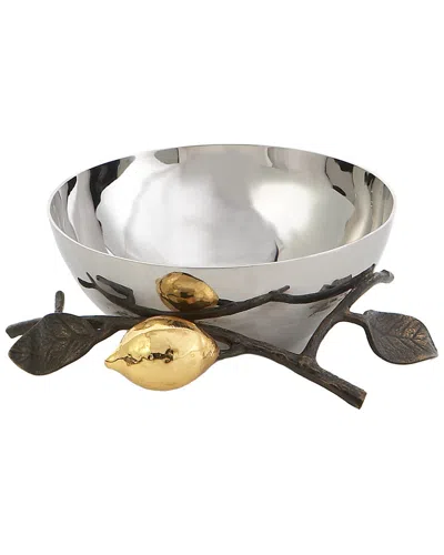 Michael Aram Lemonwood Nut Dish In Multi