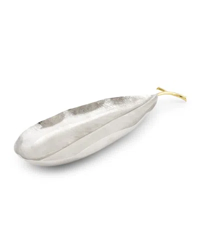 Michael Aram Lodhi Garden Champa Leaf Platter