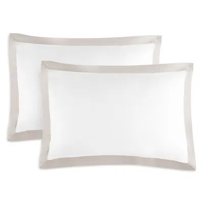 Michael Aram Long Staple Cotton Queen Pillowcase Set In White