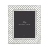 Michael Aram Love Knot Rectangular Photo Frame In Silver