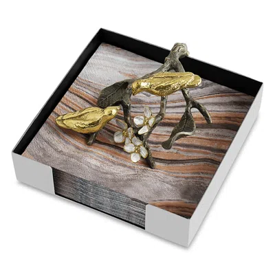 Michael Aram Lovebirds Cocktail Napkin Holder