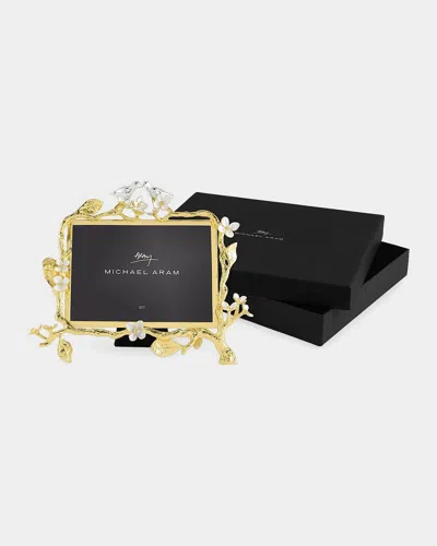 Michael Aram Lovebirds Silver & Gold Frame, 5" X 7" In Black