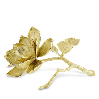 Michael Aram Magnolia Decorative Object In Gold