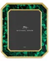 Michael Aram Malachite Geometric Picture Frame In Green