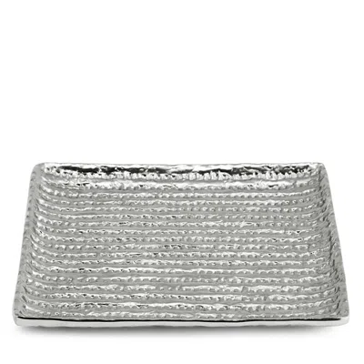 Michael Aram Matzo Plate In Gray