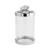 Michael Aram Medium White Orchid Canister In Transparent