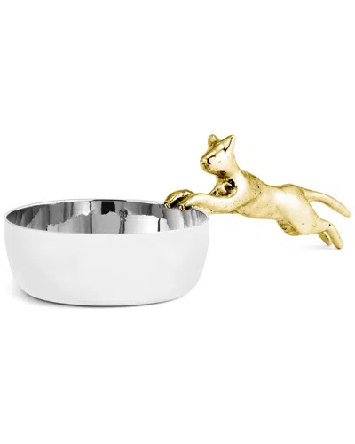 Michael Aram Micheal Aram Cat Scoop In Metallic