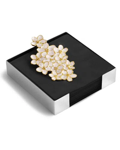 Michael Aram Micheal Aram Cherry Blossom Cocktail Napkin Holder In Black
