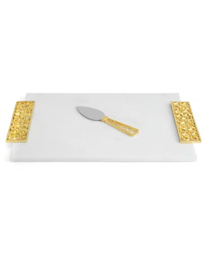 MICHAEL ARAM MICHEAL ARAM HEART CHEESEBOARD WITH SPREADER