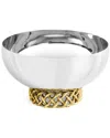 Michael Aram Micheal Aram Love Knot Medium Bowl In Metallic