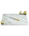Michael Aram Mushroom Cheeseboard With Spreader