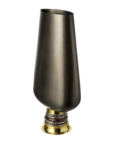 Michael Aram Naga Large Vase In Black