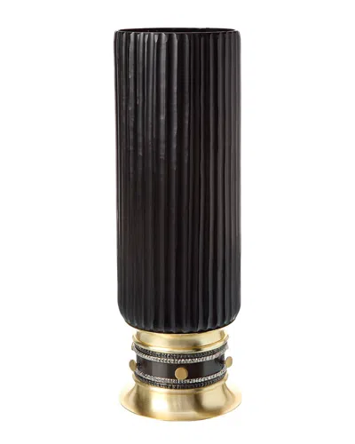 Michael Aram Naga Medium Vase In Black