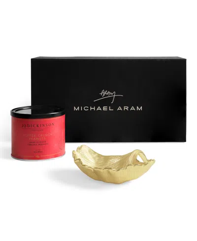MICHAEL ARAM NUT DISH GIFT SET, 6" X 5.75"