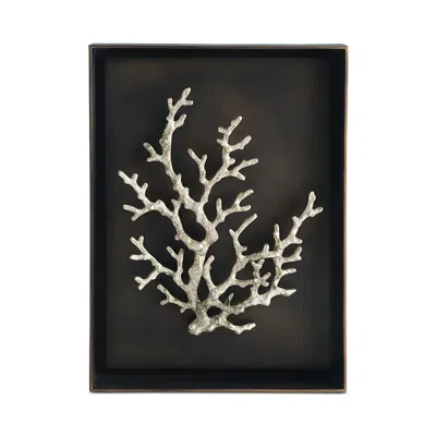 Michael Aram Ocean Coral Shadow Box In Metallic