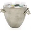 Michael Aram Ocean Reef 7-piece Vodka Set In Gray