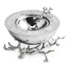 Michael Aram Ocean Reef Caviar Set In Silver