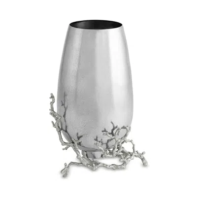 Michael Aram Ocean Reef Large Vase In Silver