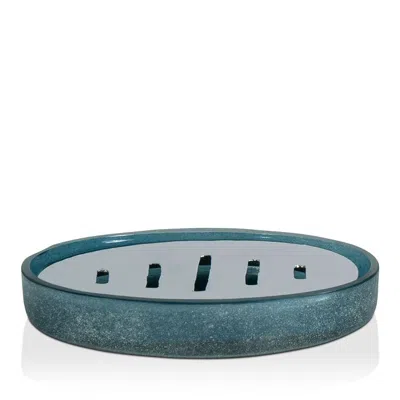 Michael Aram Ocean Reef Soap Dish In Blue