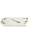 Michael Aram Olive Branch Cheese Board With Knife