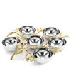 Michael Aram Olive Branch 6-compartment Serving Plate