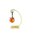 Michael Aram Orange Glass Ornament In Multi