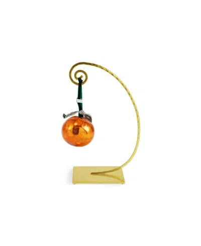 Michael Aram Orange Glass Ornament In Multi