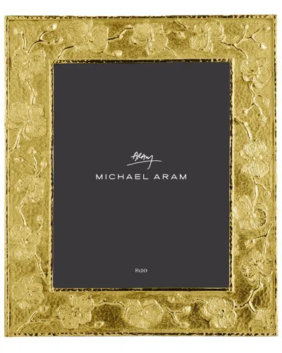 Michael Aram Orchid 8x10 Sculpted Photo Frame In Gold
