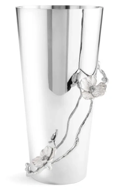 Michael Aram Orchid Large Vase In Silver