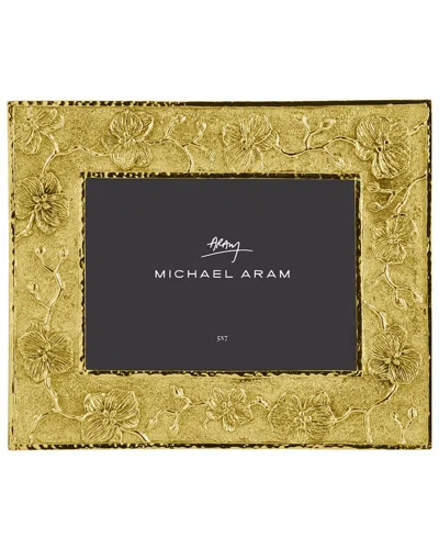 Michael Aram Orchid Sculpted 5x7 Photo Frame In Gold