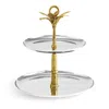 Michael Aram Palm 2 Tier Etagere