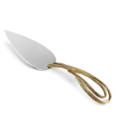 Michael Aram Palm Cake Server In White