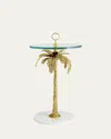 Michael Aram Palm Cocktail Table In Multi
